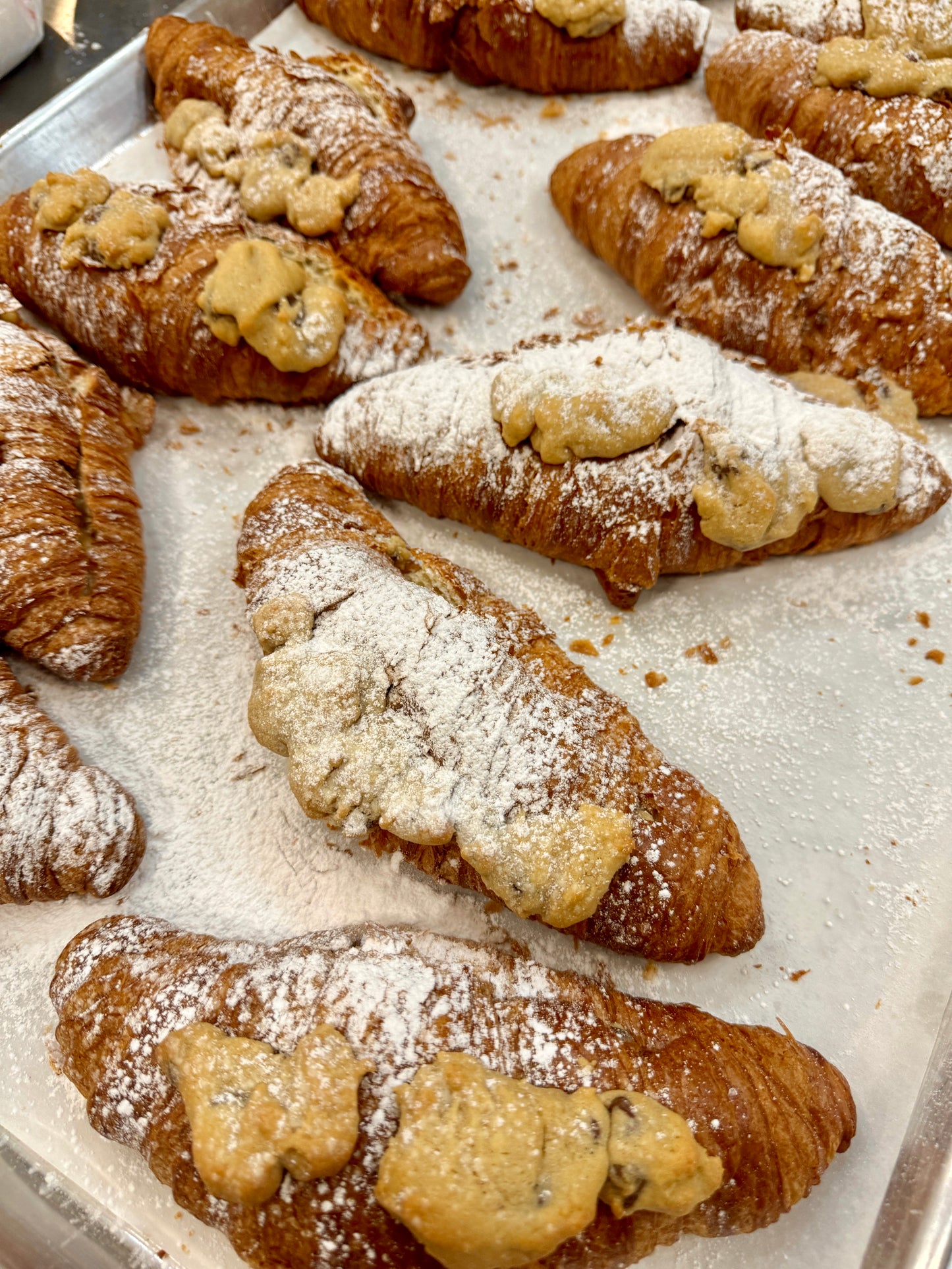 Chocolate Chip Cookie Croissant